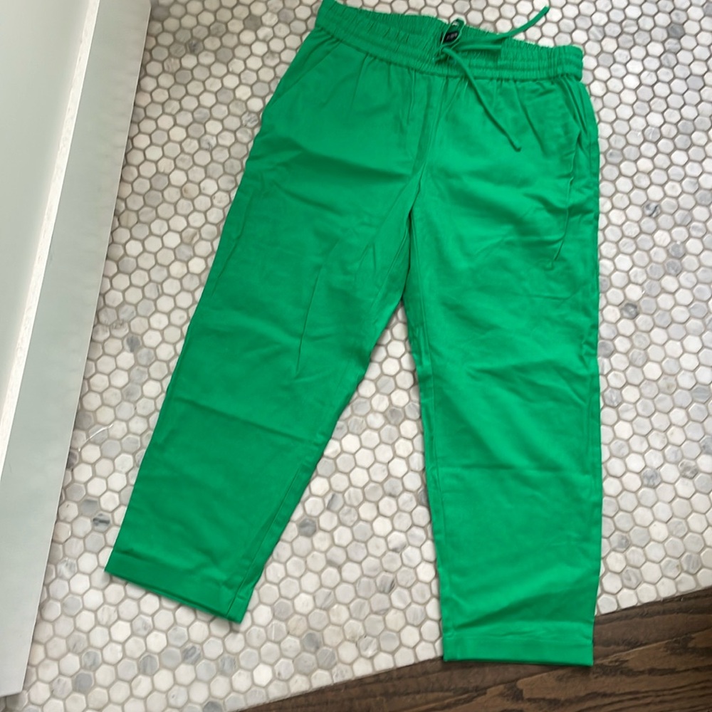 Line kelly green pants size 8p